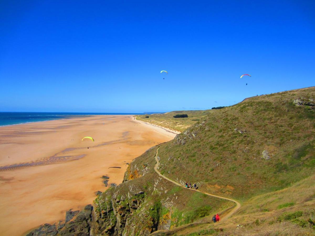 Location Barneville-Carteret à 100m de la plage Saint-Jean-de-la-Rivière Esterno foto